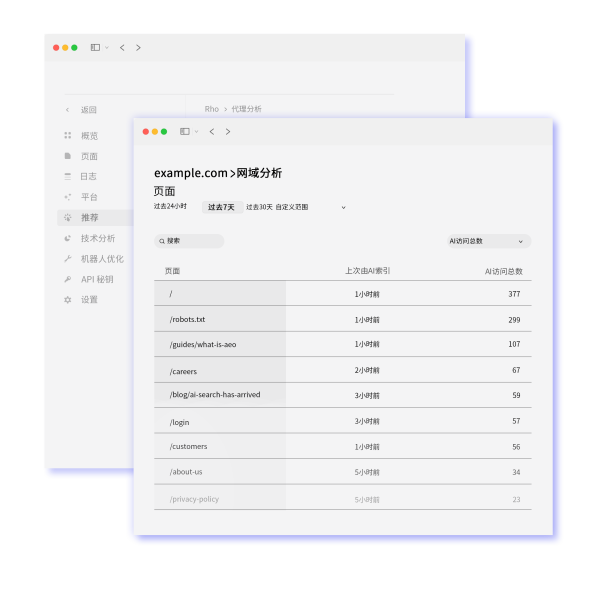 AI 搜索问答优化_产品界面图